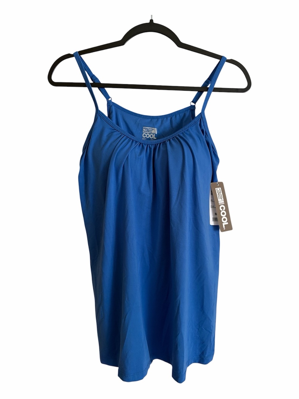32 Degrees Blue Cool Flowy Bra Camisole